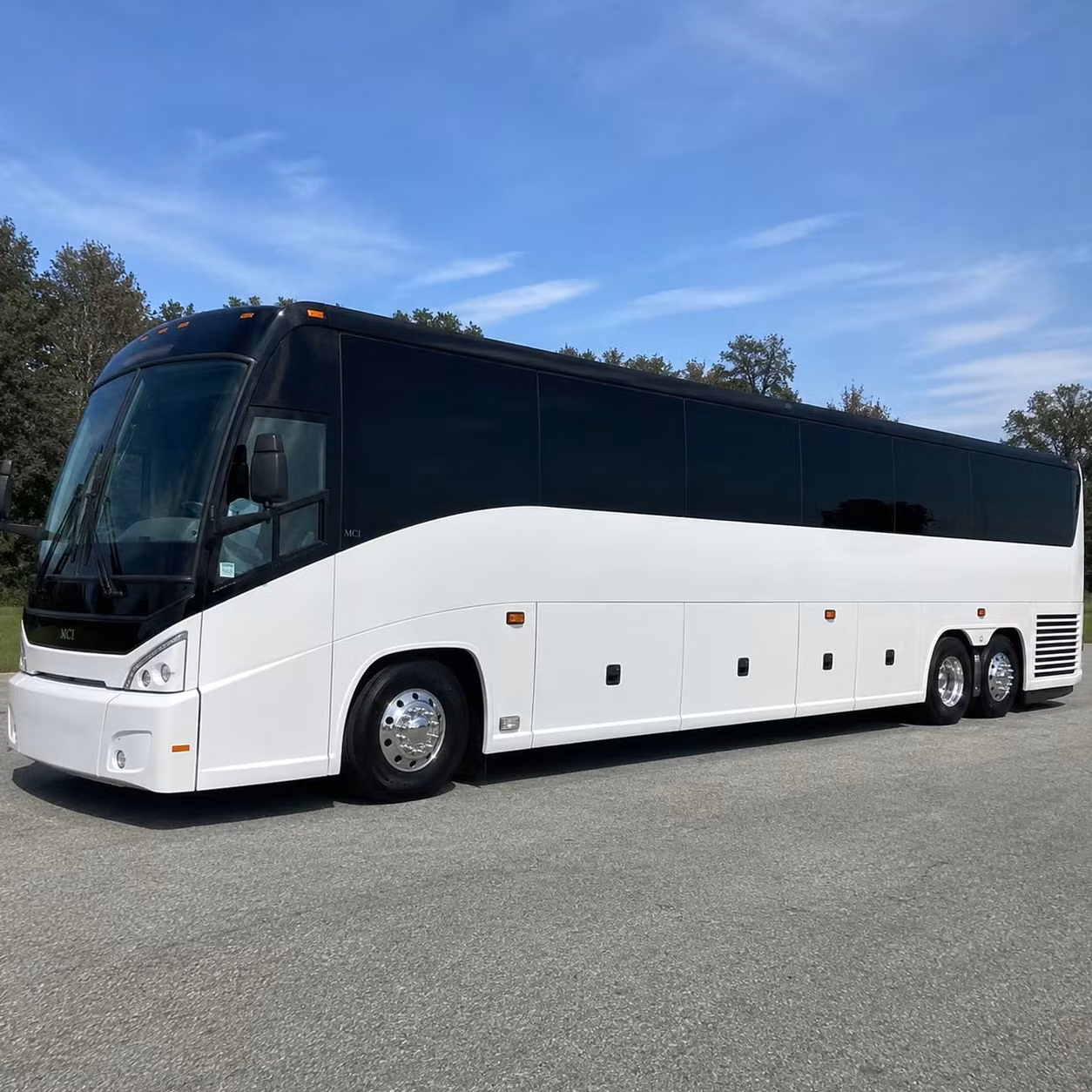 charter bus rentals for independence weddings